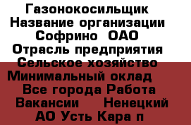 Газонокосильщик › Название организации ­ Софрино, ОАО › Отрасль предприятия ­ Сельское хозяйство › Минимальный оклад ­ 1 - Все города Работа » Вакансии   . Ненецкий АО,Усть-Кара п.